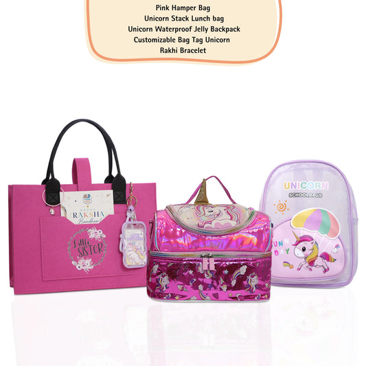 Unicorn Rakhi Gift Set