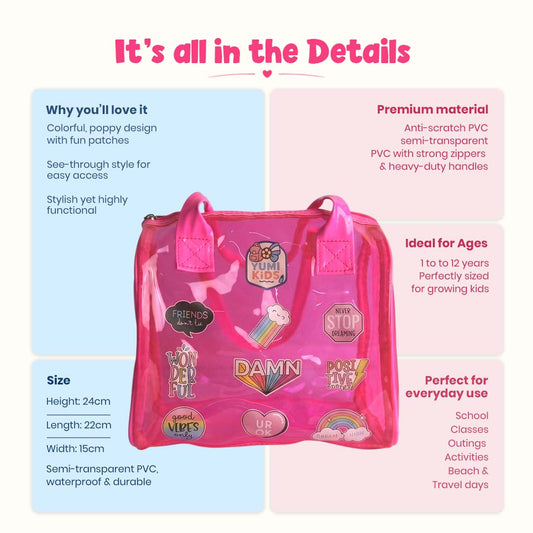 Pink Mini - Me Pop Tote
