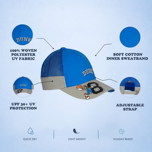 Bright Blue Baseball Cap