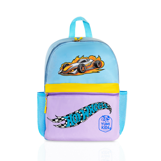 Hotwheels - Blue Candy Pop School Backpack