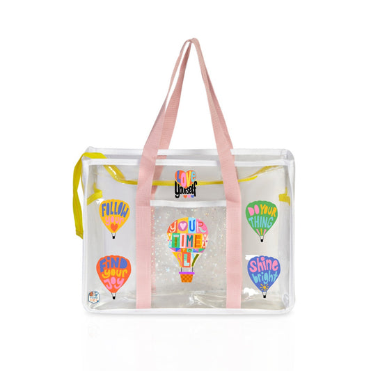 Blush Pink Waterproof Tote - Affirmations