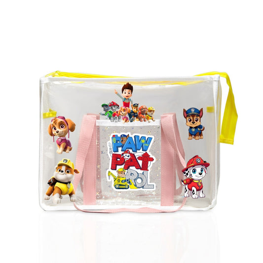 Blush Pink Waterproof Tote - Paw Patrol