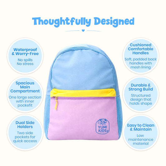 Blue Candy Pop Backpack Large