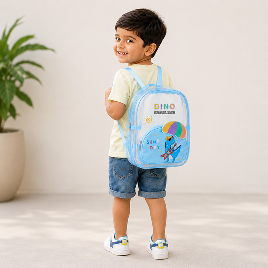 Dino Jelly School Backpack
