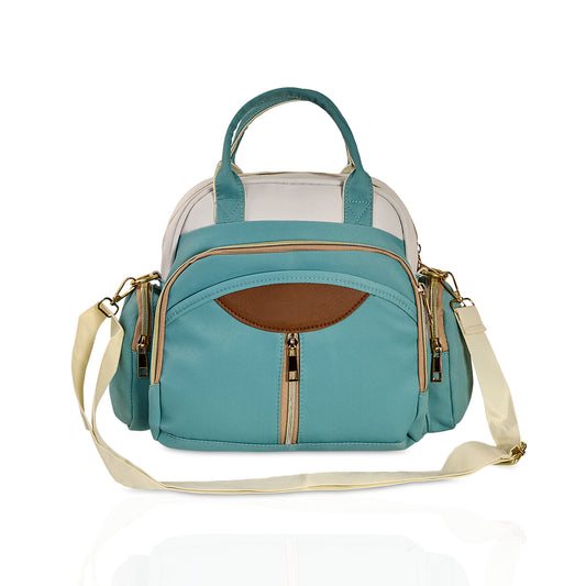 Sage Teal Diaper Bag