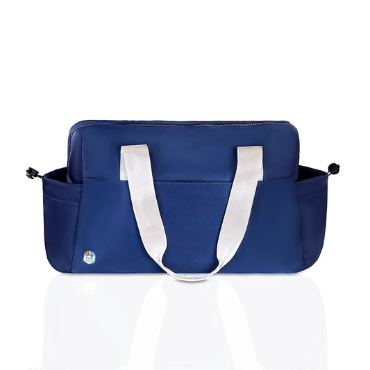 Navy Kids Sports Mesh Duffles