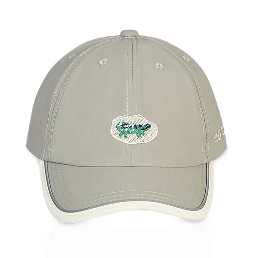 Grey Reflective Kids Caps
