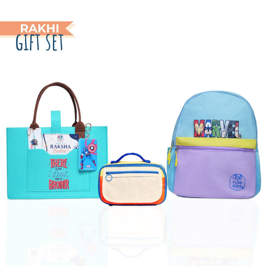 Superhero Rakhi Gift Set