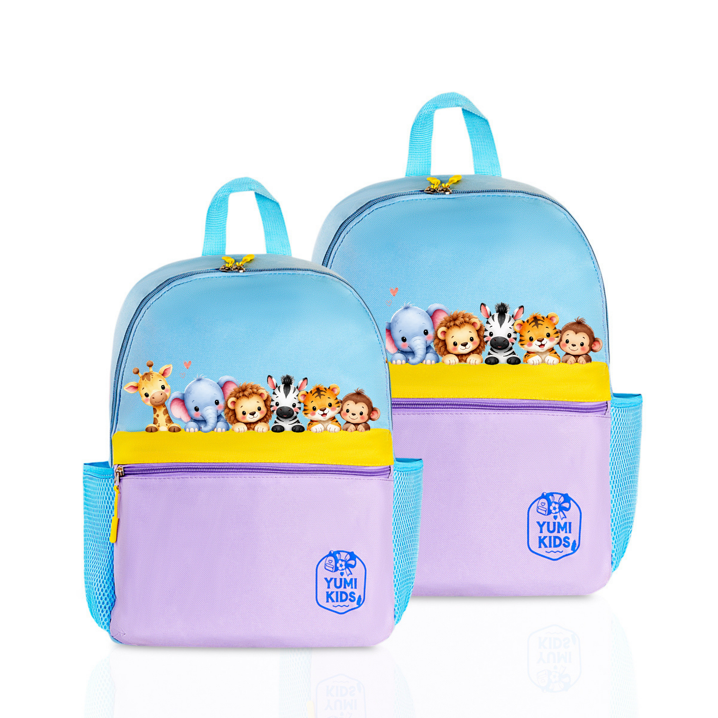 Animals - Blue Candy Pop School Backpack