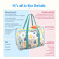 Ocean Blue Clear Tote