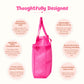 Bright Pink Waterproof Utility Tote