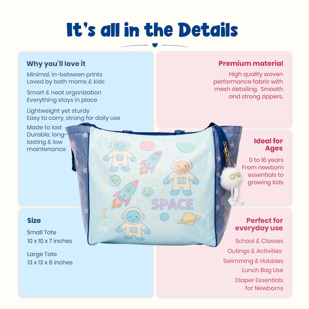 Everything Mini Tote Bag - Space Explorer's Mini Edition