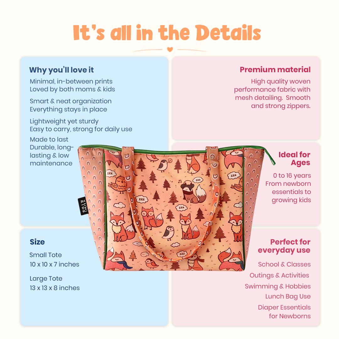 Everything Mini Tote Bag - Wild Explorer's Mini Edition
