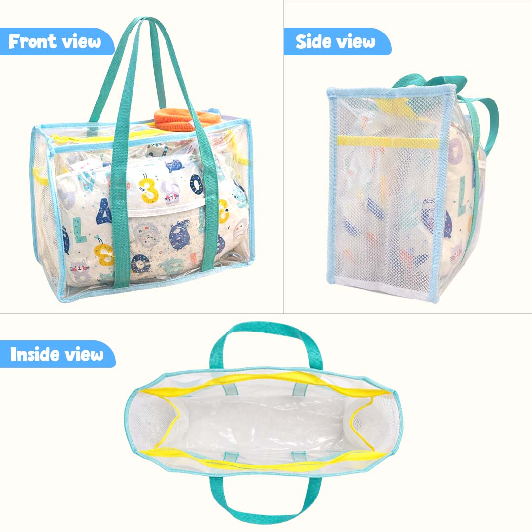 Ocean Blue Clear Tote