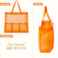 Bright Orange Waterproof Utility Tote