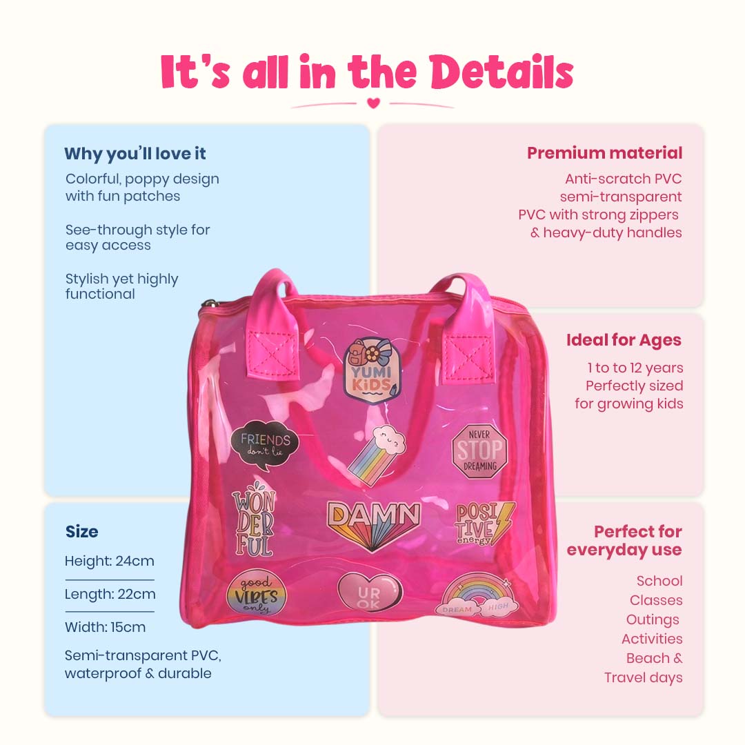 Pink Mini - Me Pop Tote
