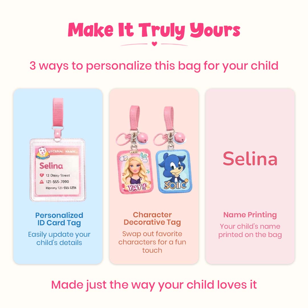 Pink Mini - Me Pop Tote