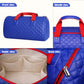 Royal Blue Quilted Statement Duffles