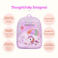 Unicorn Lavender Jelly Character Backpacks