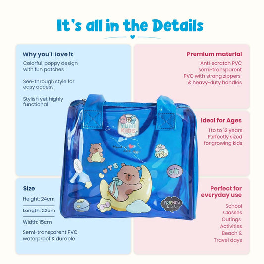 Blue Mini - Me Pop Tote