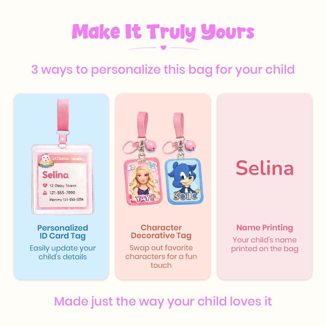 Unicorn Lavender Jelly Character Backpacks