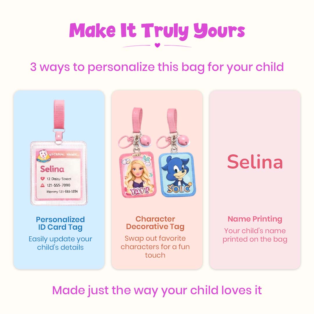 Purple Mini - Me Pop Tote
