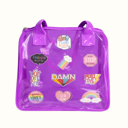 Purple Mini - Me Pop Tote