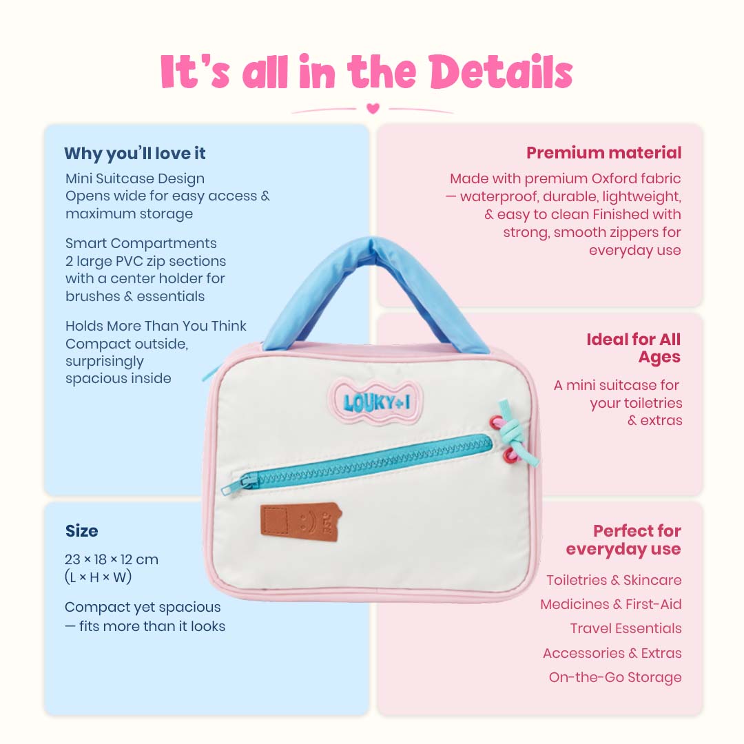 Pink All In One Utility Pouch