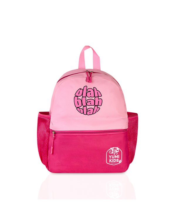Blah Blah- Pink Candy Pop School Backpack