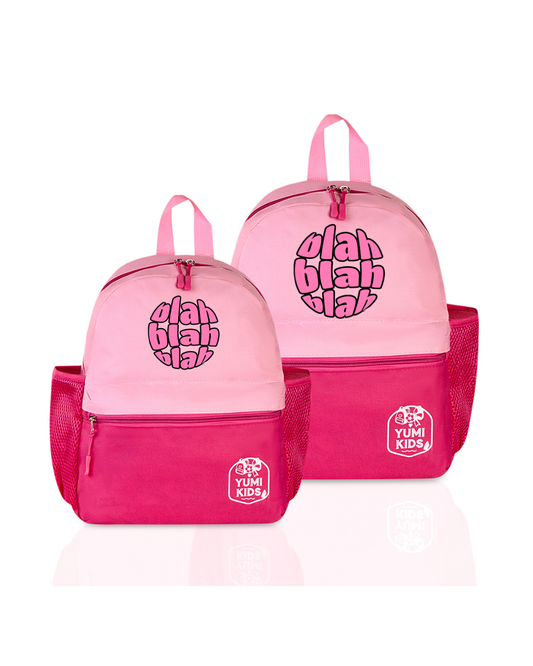 Blah Blah- Pink Candy Pop School Backpack