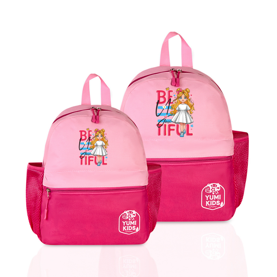 Beautiful - Pink Candy Pop School Backpack