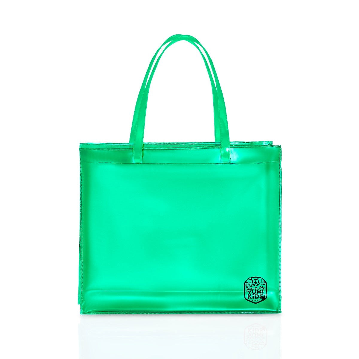 Neon Green Waterproof Tote