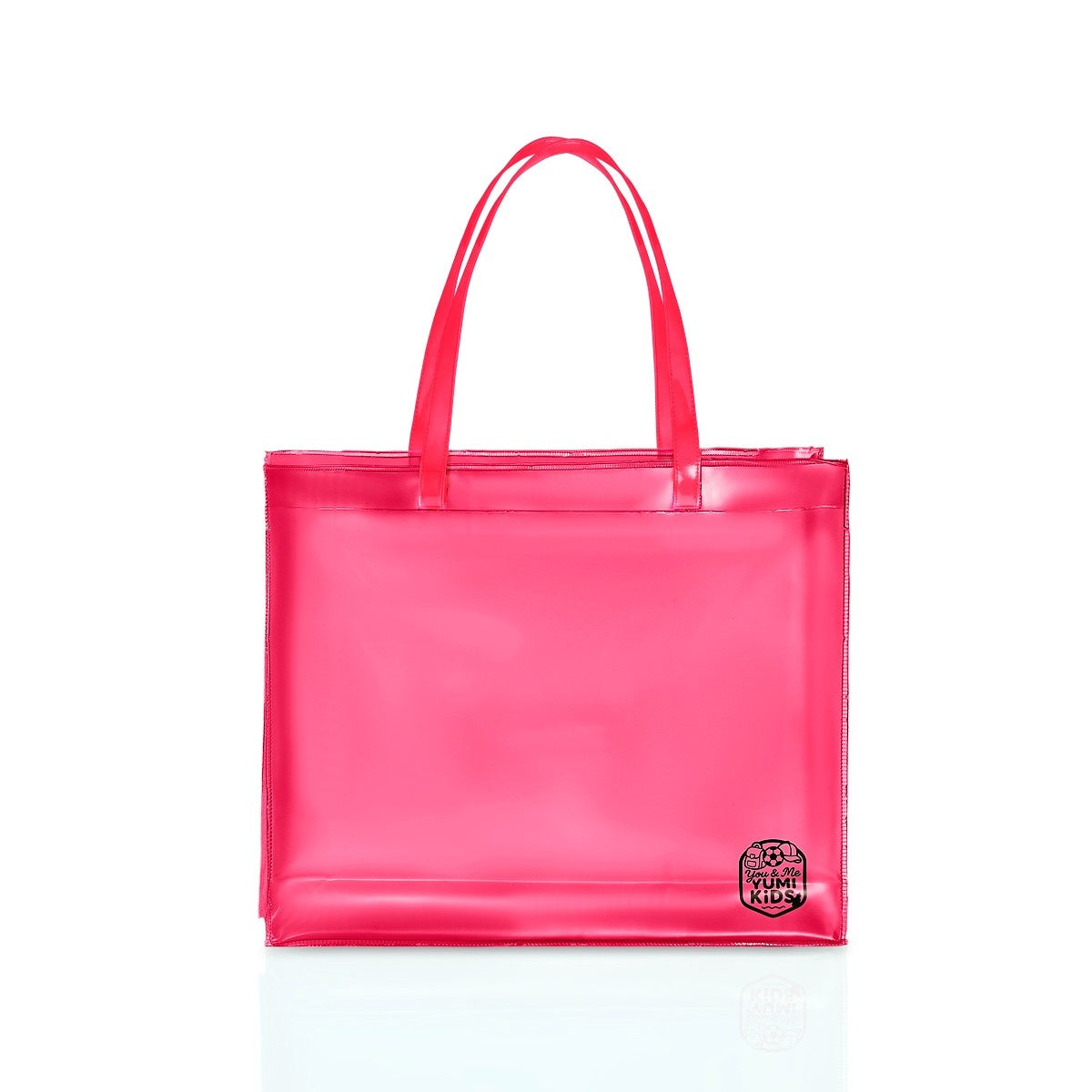 Neon Pink Waterproof Tote