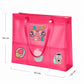Neon Pink Waterproof Tote - Holiday Edition