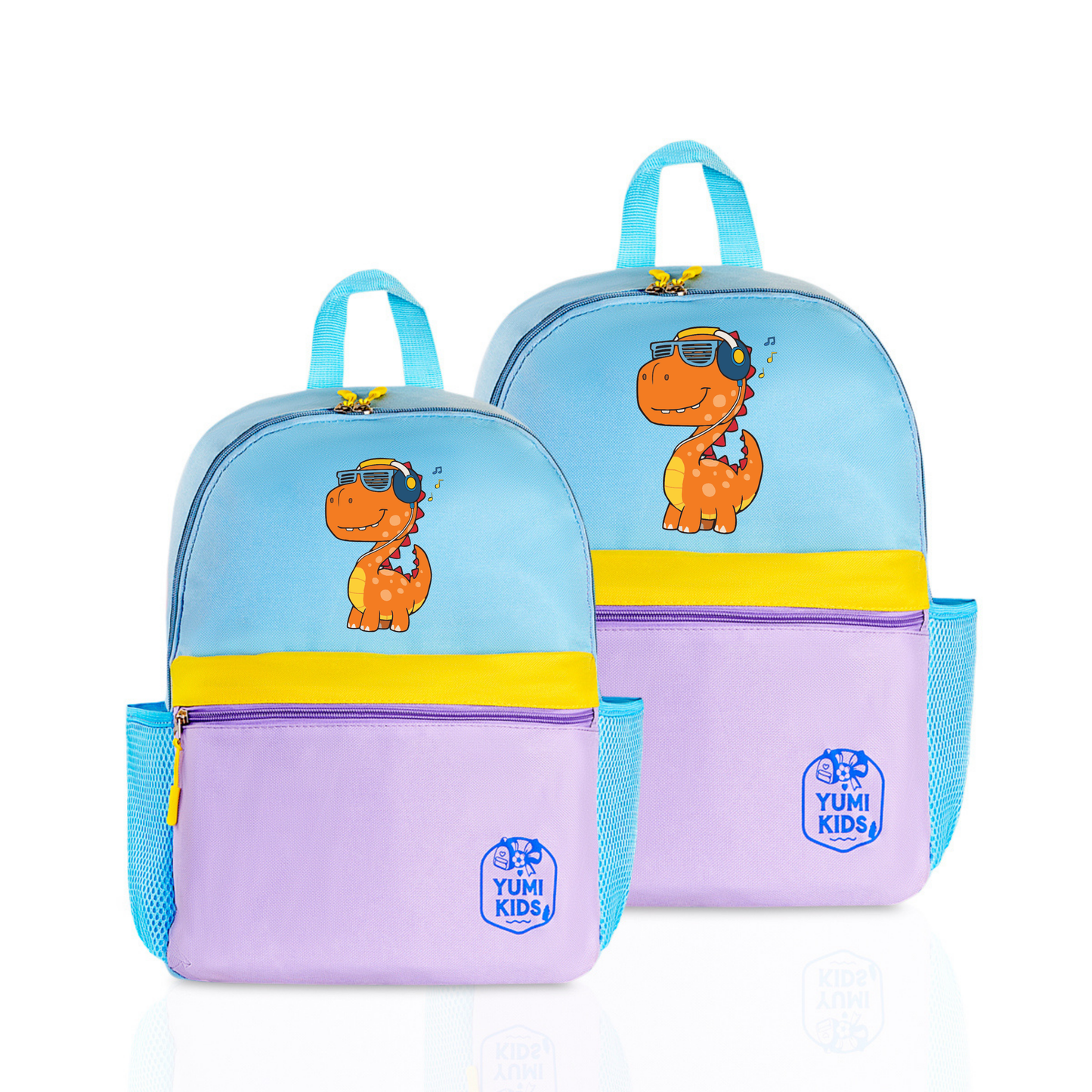 Dino - Blue Candy Pop School Backpack