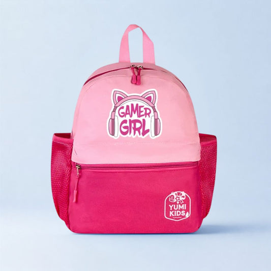 Gamer Girl - Pink Candy Pop School Backpack