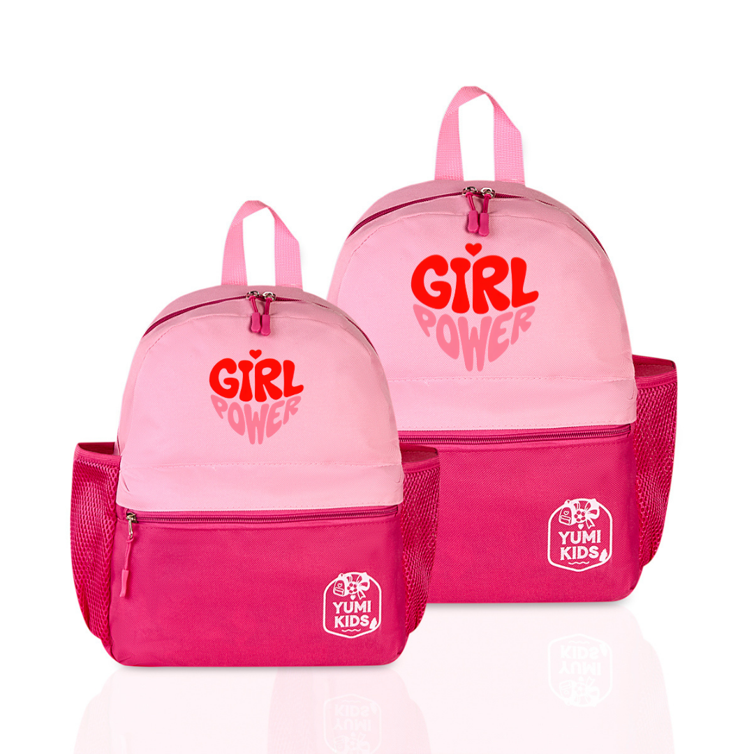 Girl Power - Pink Candy Pop School Backpack