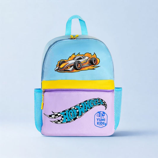 Hotwheels - Blue Candy Pop School Backpack