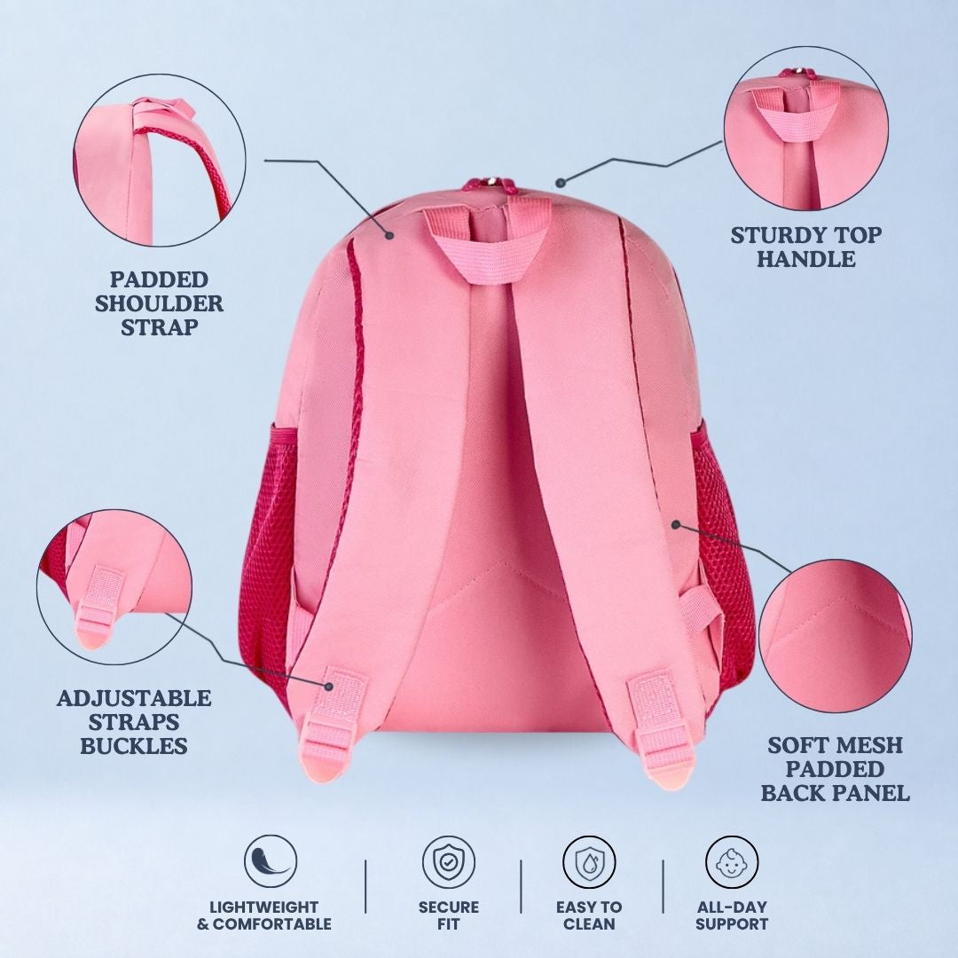 Keep Flying - Pink Candy Pop School Backpack