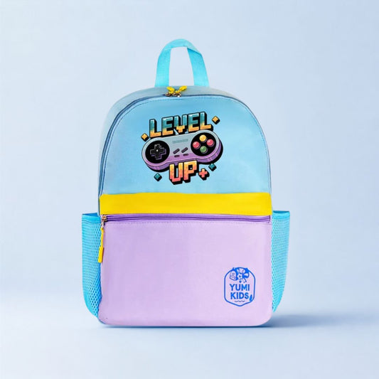 Level Up - Blue Candy Pop School Backpack