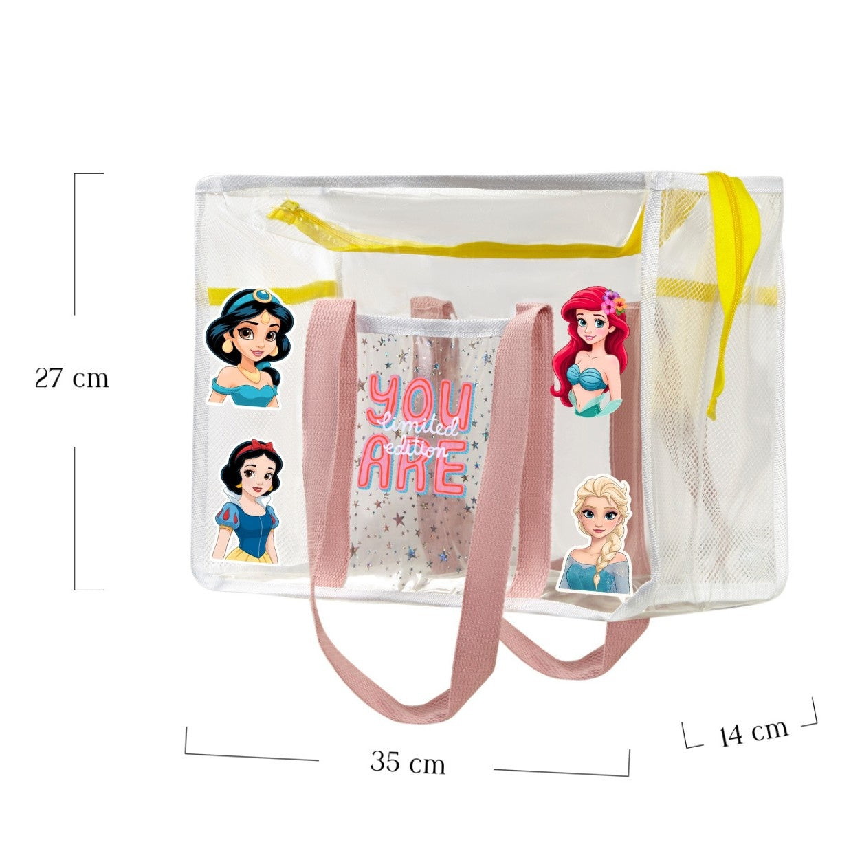 Blush Pink Waterproof Tote - Princess