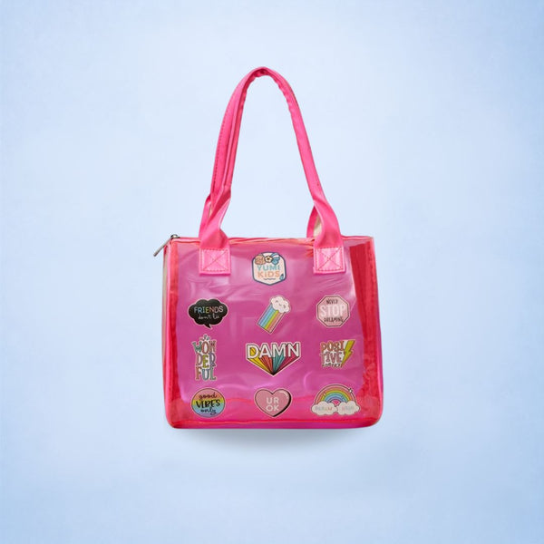 Pink Mini Me Waterproof Pop Tote