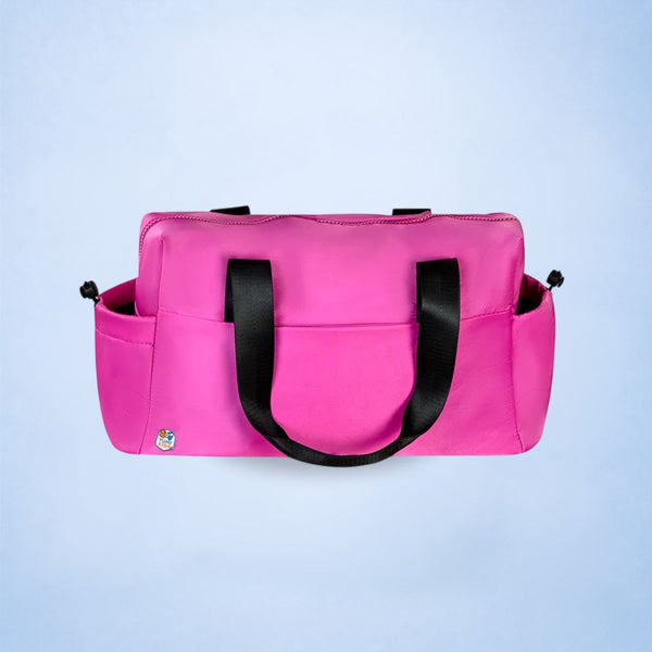 Pink Kids Sports Mesh Duffles