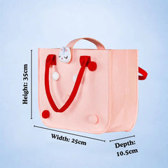Premium Peach Hamper Gift Bag