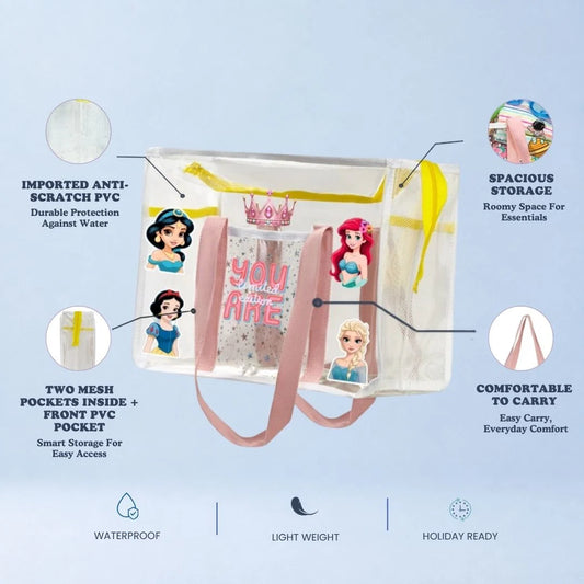 Blush Pink Waterproof Tote - Princess