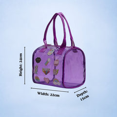 Purple Mini Me Waterproof Pop Tote