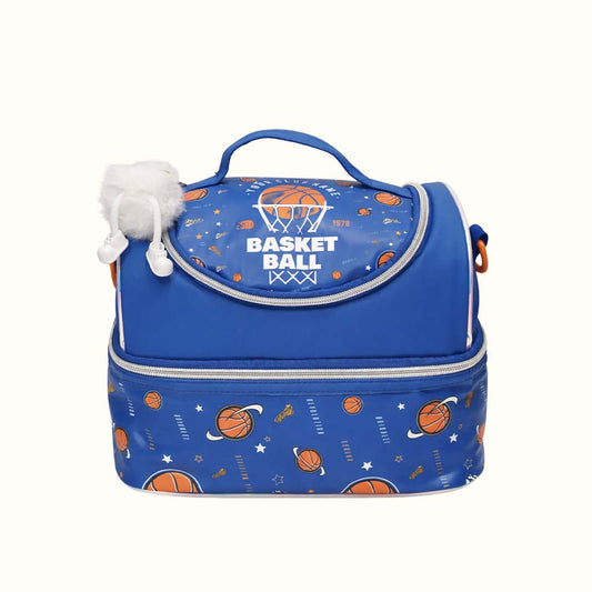 Blue Little Feast Lunch Bag - Stack