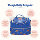Blue Little Feast Lunch Bag - Stack