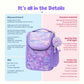 Lavender Little Feast Lunch Bag - Smart