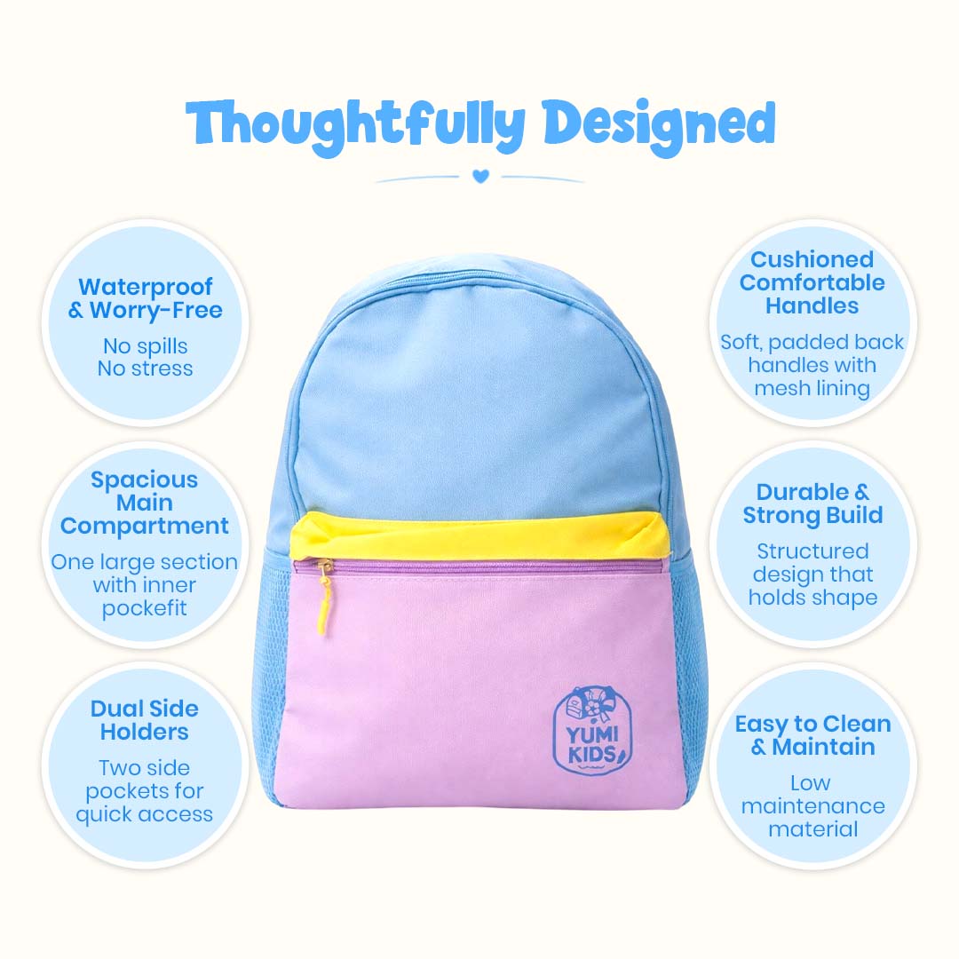 Blue Candy Pop Backpack Large